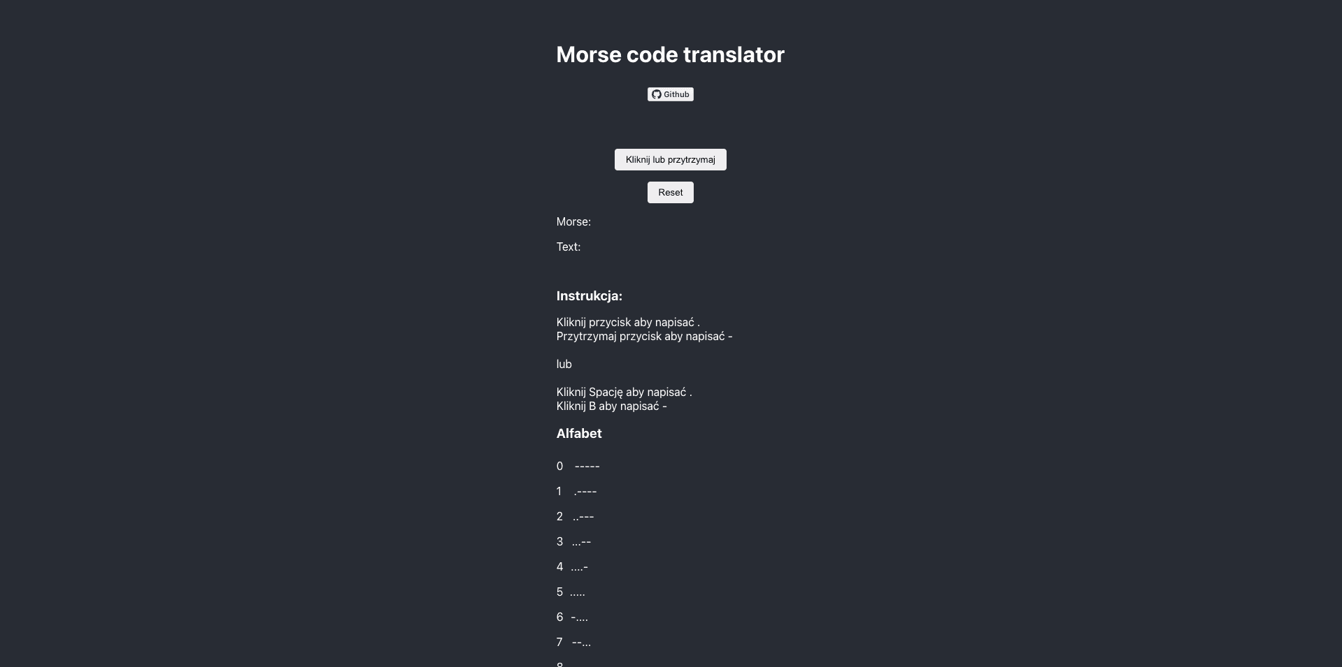 Morse Translator