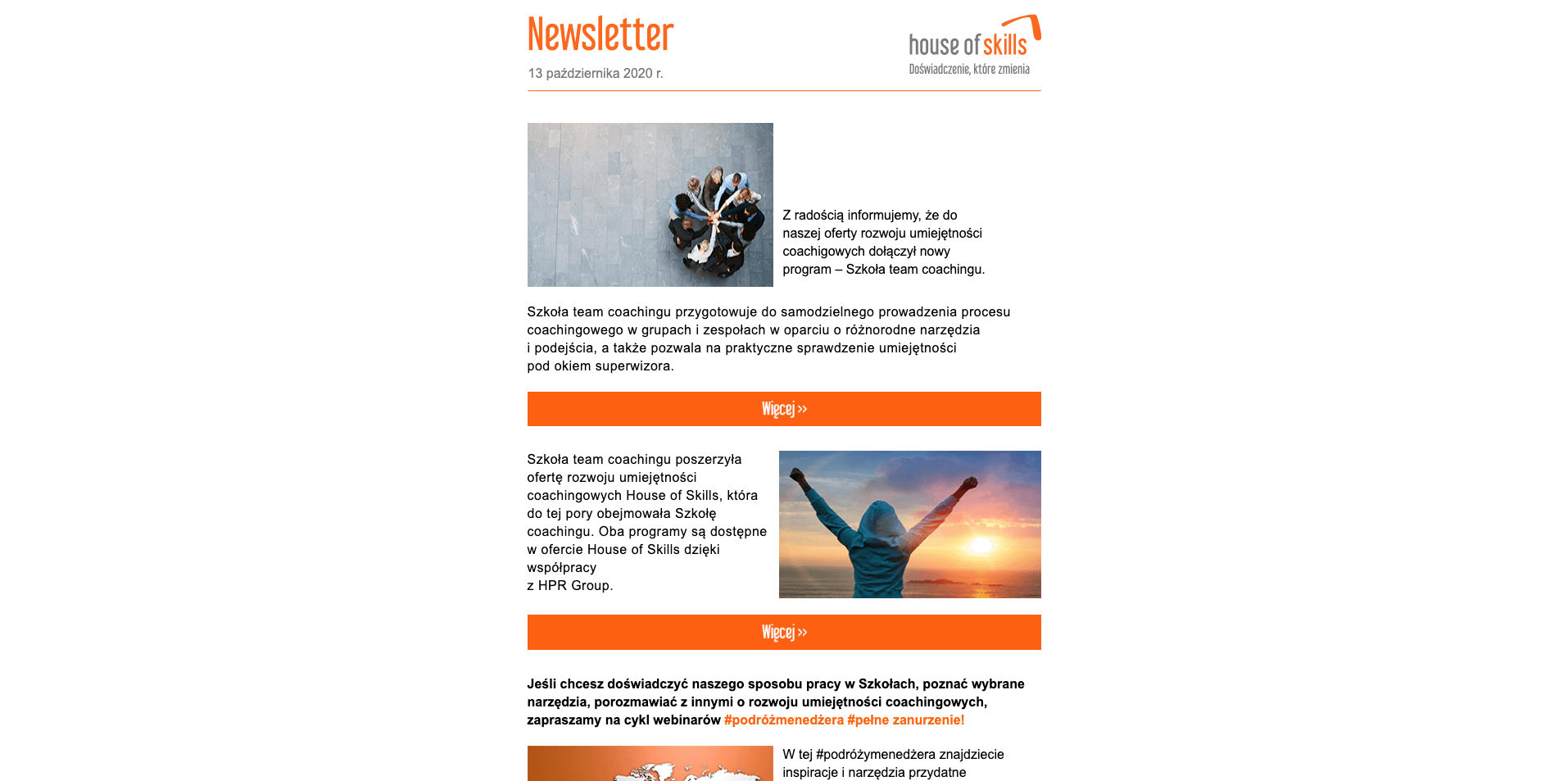 Newsletter House of Skills