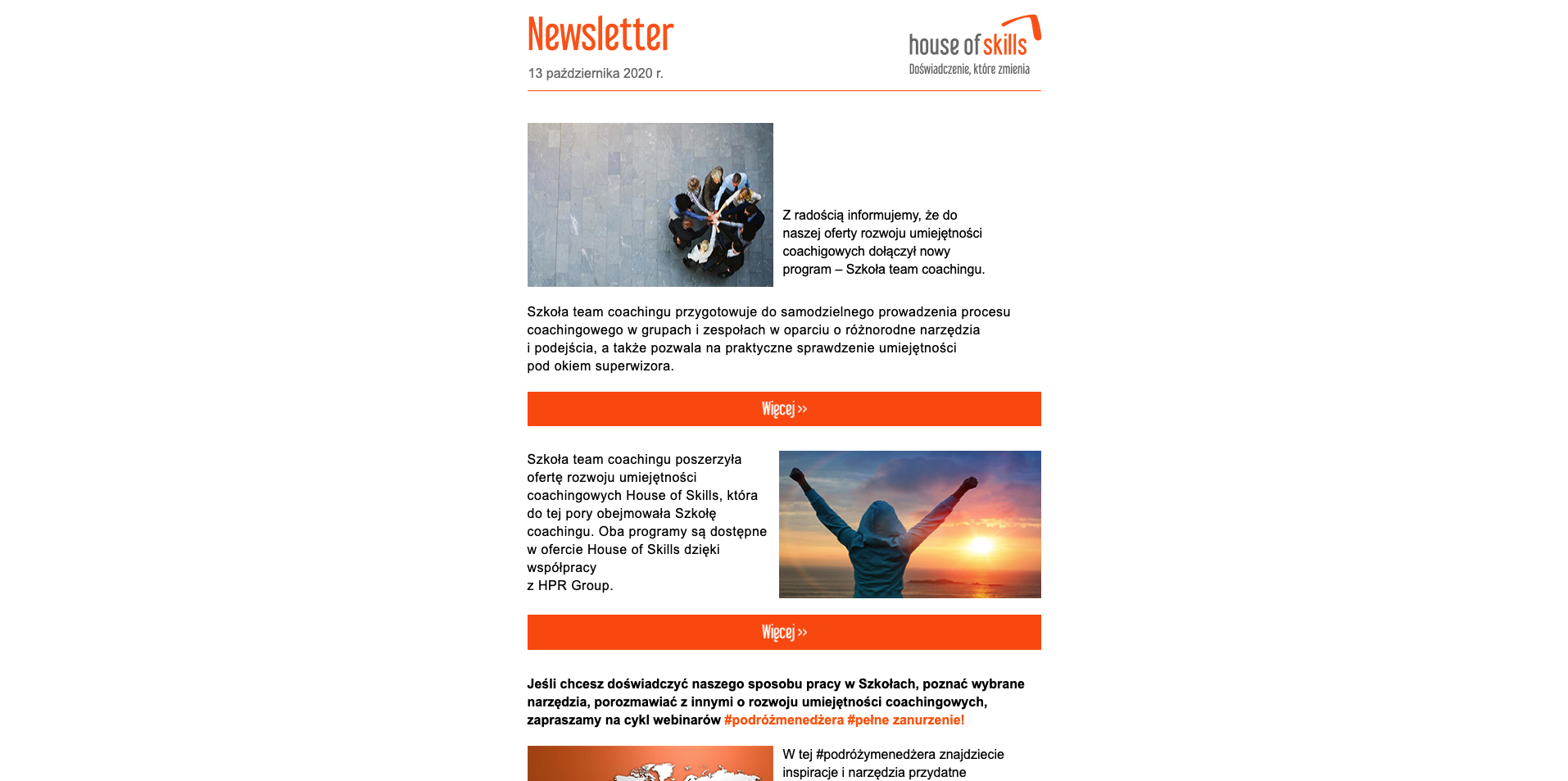 Newsletter House of Skills